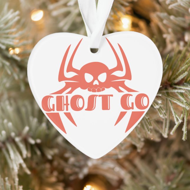 Ghost Go Spooky Season Ornament (Tree)