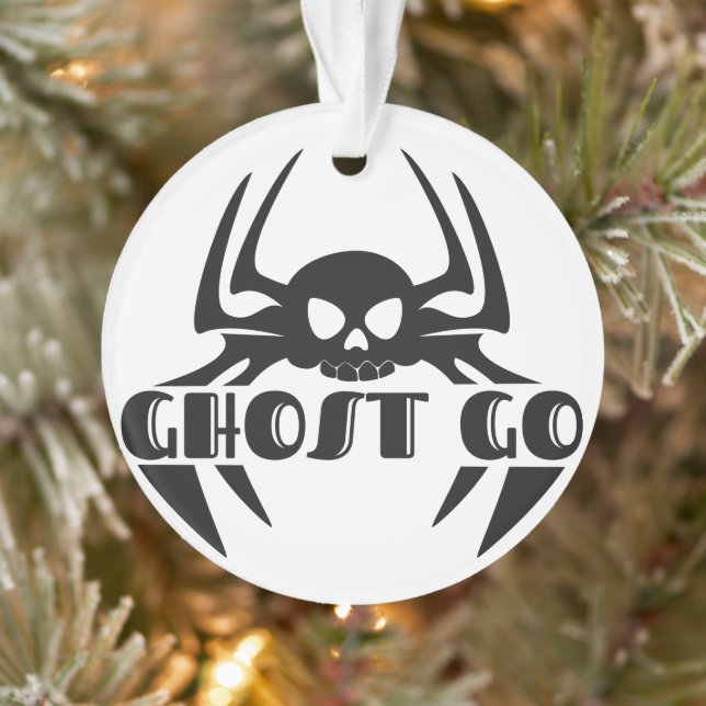 Ghost Go Spooky Season Ornament (Tree)