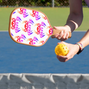 Ghost Go Spooky Season Pickleball Paddle