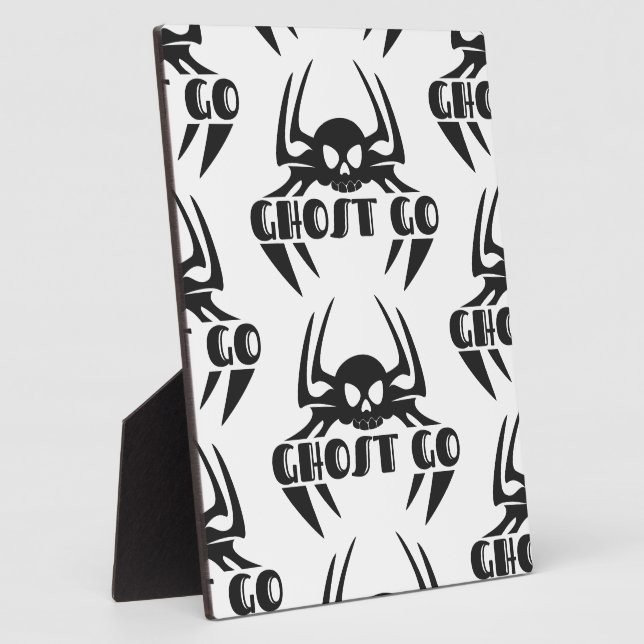Ghost Go Spooky Season Plaque (Side)