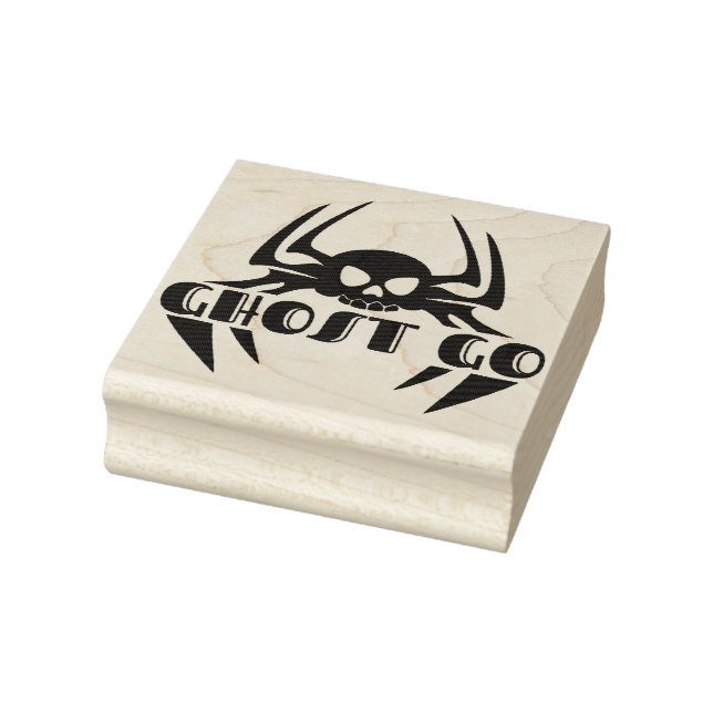 Ghost Go Spooky Season Rubber Stamp (Stamp)