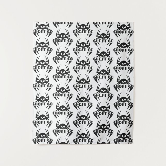 Ghost Go Spooky Season Tapestry (Front)