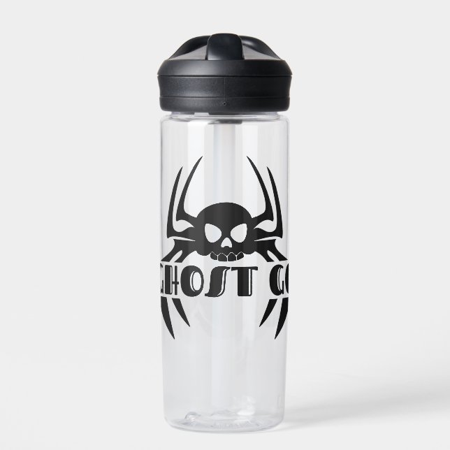 Ghost Go Spooky Season Water Bottle (Front)