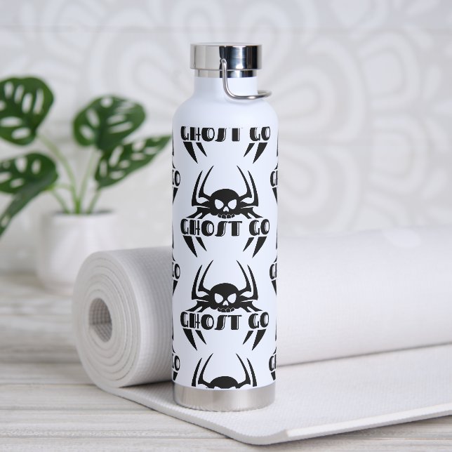 Ghost Go Spooky Season Water Bottle (Yoga)