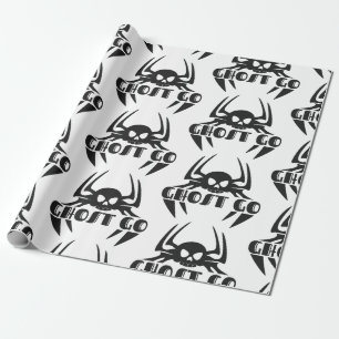 Ghost Go Spooky Season Wrapping Paper