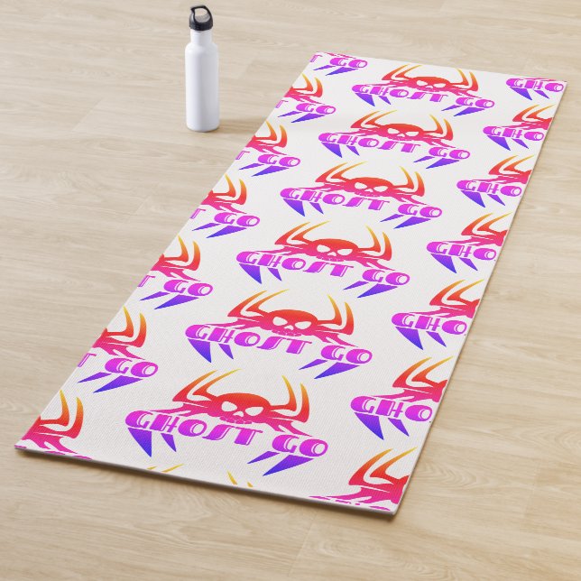 Ghost Go Spooky Season Yoga Mat (In Situ)