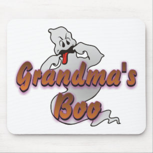 GHOST GRANDMA.png Mouse Mat