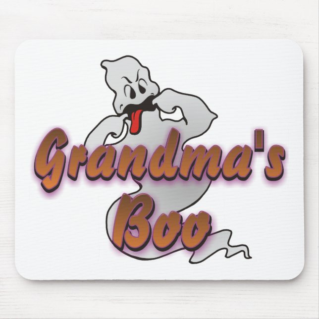 GHOST GRANDMA.png Mouse Mat (Front)