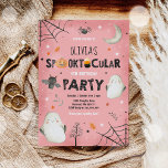 Ghost Halloween Birthday Invite Spooktacular Party<br><div class="desc">Ghost Halloween Birthday Invitation
All designs are © PIXEL PERFECTION PARTY LTD</div>