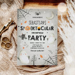 Ghost Halloween Birthday Invite Spooktacular Party<br><div class="desc">Ghost Halloween Birthday Invitation
All designs are © PIXEL PERFECTION PARTY LTD</div>