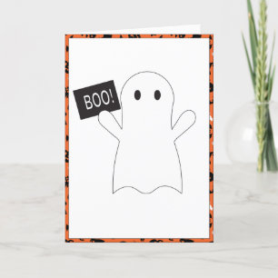 Ghost Halloween Card