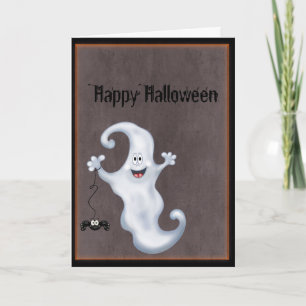Ghost Halloween Card