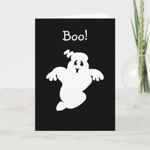 Ghost Halloween Card