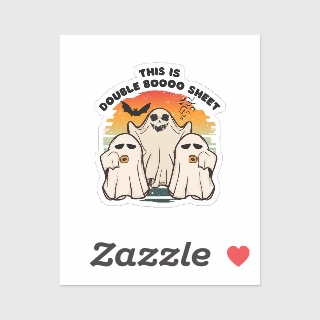 Ghost Halloween Costume Funny Boo (Sheet)