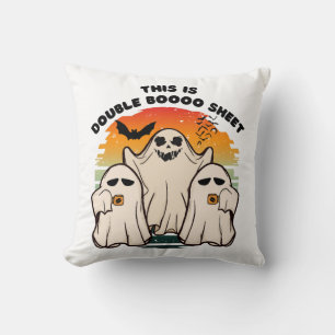 Ghost Halloween Costume Funny Boo Cushion