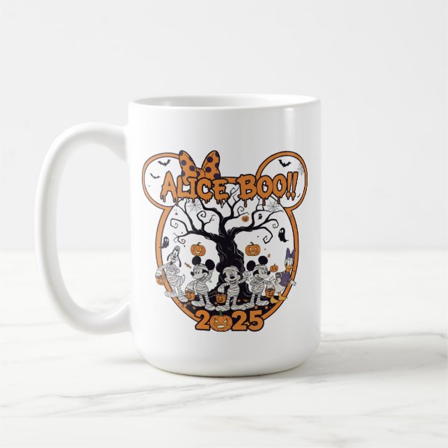 Ghost Halloween Crewneck ,Cozy Spooky S Coffee Mug (Left)