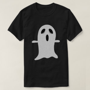 Ghost Halloween Glitter T-Shirt