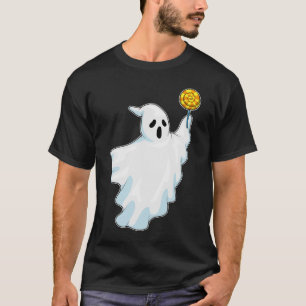 Ghost Halloween Lollipop T-Shirt