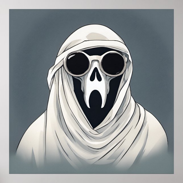 Ghost - Halloween Print (Front)