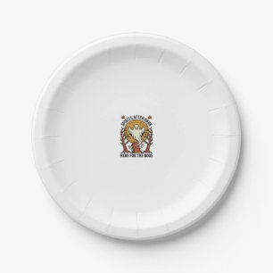 Ghost Halloween Shirt Vintage Engraving Spooky Par Paper Plate