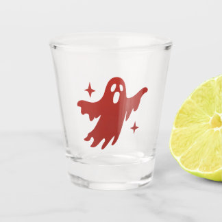 Ghost Halloween Shot Glass