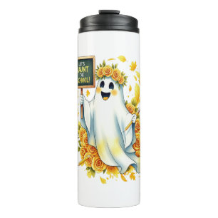Ghost Haunt School Halloween Thermal Tumbler