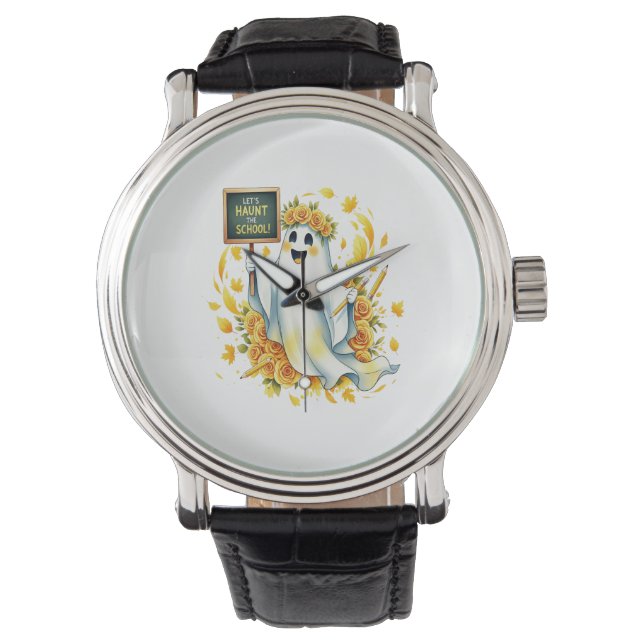 Ghost Haunt School Halloween Watch (Front)