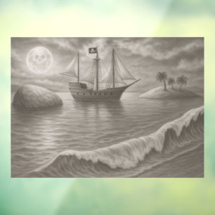 Ghost – Haunting Nautical Window Cling