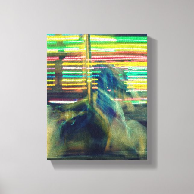 Ghost Horse Canvas Print (Front)