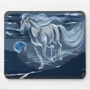 Ghost Horse Mousepad