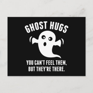 Ghost Hugs Postcard