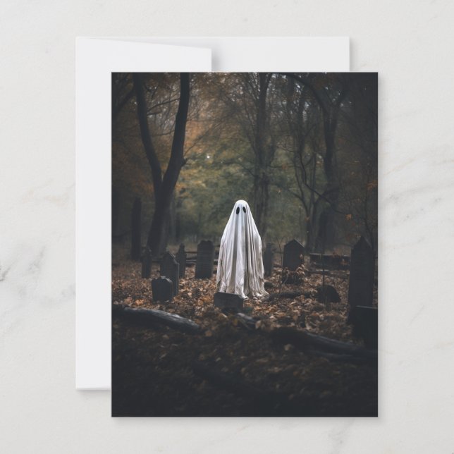Ghost Hunt No. 01 Thank You Card (Front)