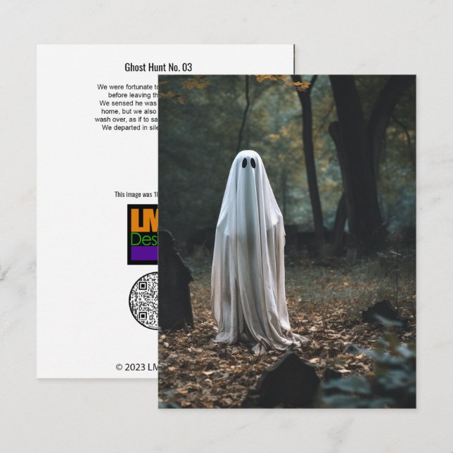 Ghost Hunt No. 03 Thank You Card (Front/Back)