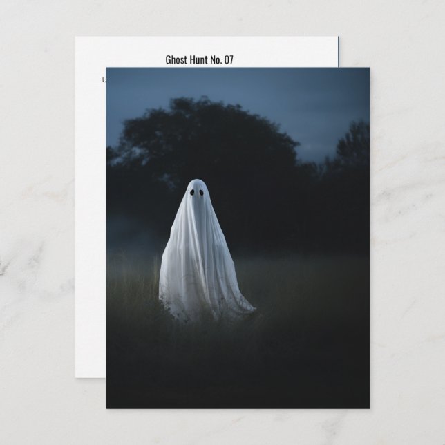 Ghost Hunt No. 07 Thank You Card (Front/Back)