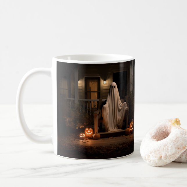 Ghost Hunt No. 08 Coffee Mug (With Donut)