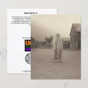 Ghost Hunt No. 14 Thank You Card
