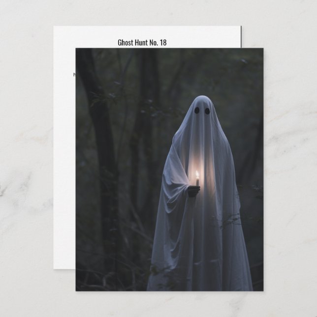 Ghost Hunt No. 18 Thank You Card (Front/Back)