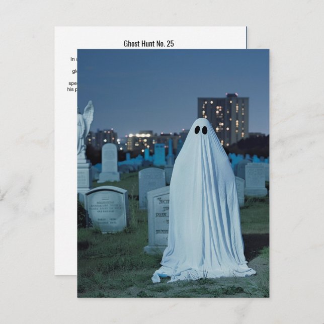 Ghost Hunt No. 25 Thank You Card (Front/Back)
