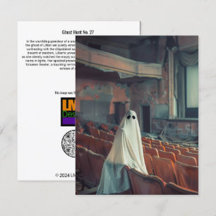 Ghost Hunt No. 27 Thank You Card
