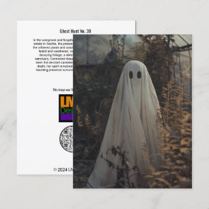 Ghost Hunt No. 30 Thank You Card