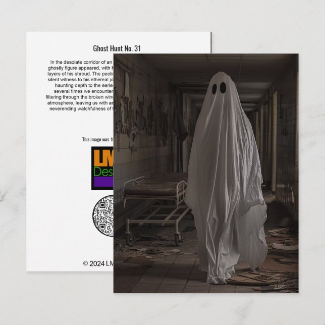 Ghost Hunt No. 31 Thank You Card (Front/Back)