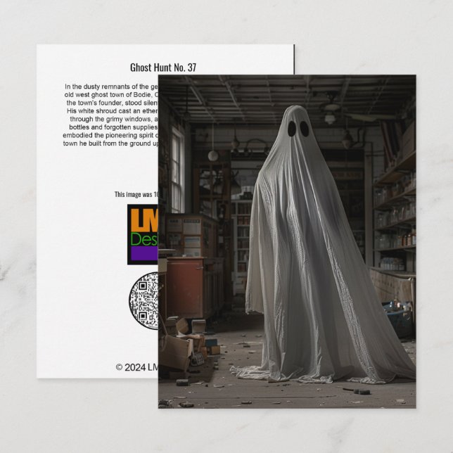 Ghost Hunt No. 37 Thank You Card (Front/Back)