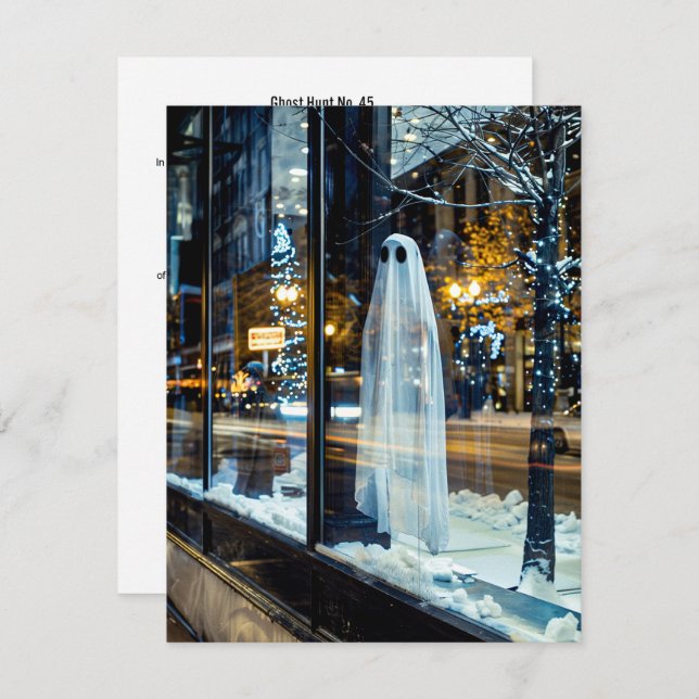 Ghost Hunt No. 45 Thank You Card (Front/Back)