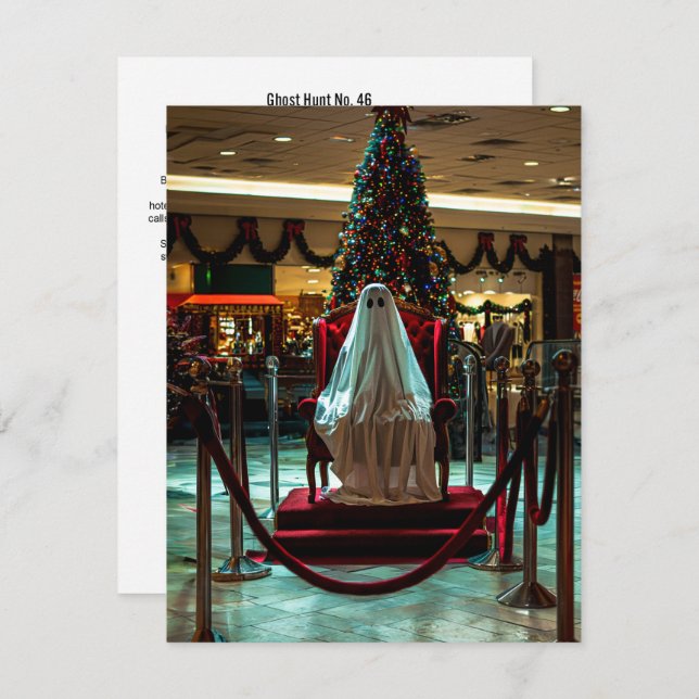 Ghost Hunt No. 46 Thank You Card (Front/Back)