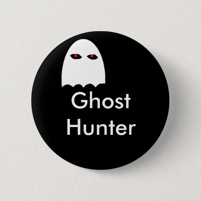 Ghost Hunter 6 Cm Round Badge (Front)