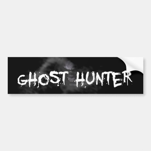 Ghost Hunter Bumper Sticker (Front)