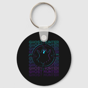 Ghost Hunter Ghost Hunting Retro Key Ring