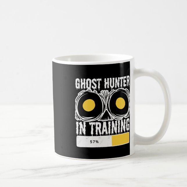 Ghost Hunter In Training Halloween Ghost Hunting  Coffee Mug (Right)