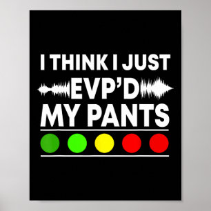 Ghost Hunter Paranormal Halloween Hunting Evp Spir Poster