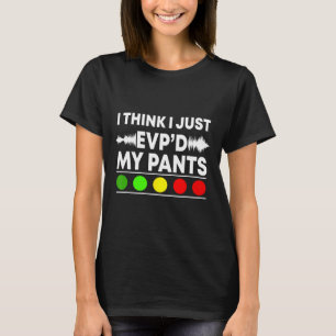 Ghost Hunter Paranormal Halloween Hunting Evp Spir T-Shirt